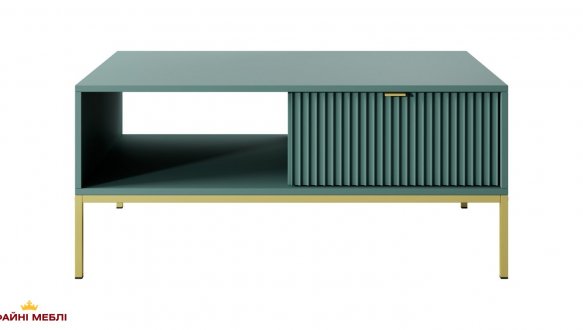 Стол журнальный Лабрадор/Золотые ножки L104 Nova 0