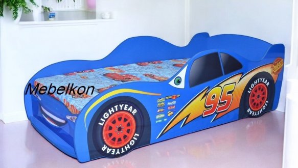 Ліжко-машина Блискавка Маквін 1