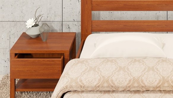 Ліжко дерев'яне Camelia Альпіна масив Бук 11