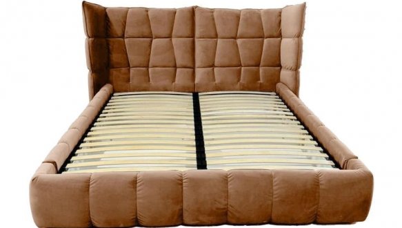 Ліжко м'яке Городок меблі Емма з підйомним механізмом та нішею для білизни 1