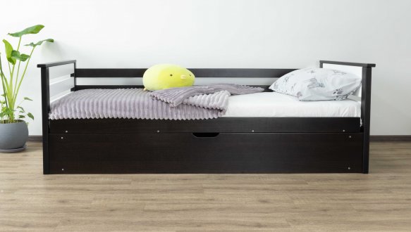 Односпальне ліжко з підйомним механізмом Телесик