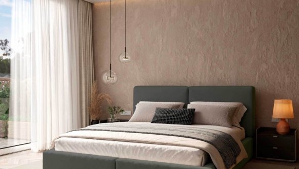 Кровать мягкая Виорина деко Insta / Инста с подъемным механизмом и нишей для белья 5