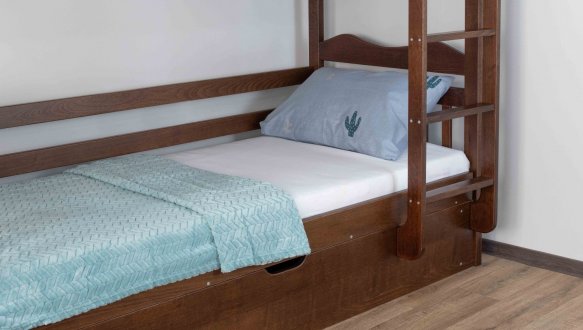 Двоярусне ліжко з підйомним механізмом Мауглі 7