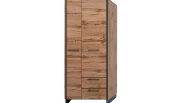 Шафа Мебельбос 2D2S/45 2 дверний дуб вотан Amino 82 см