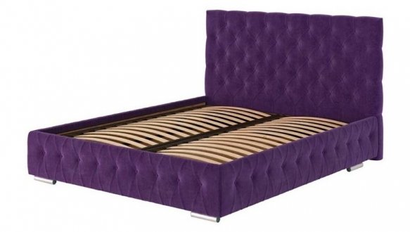 Кровать мягкая двуспальная Городок меблі Арабель с подъемным механизмом и нишей для белья 10