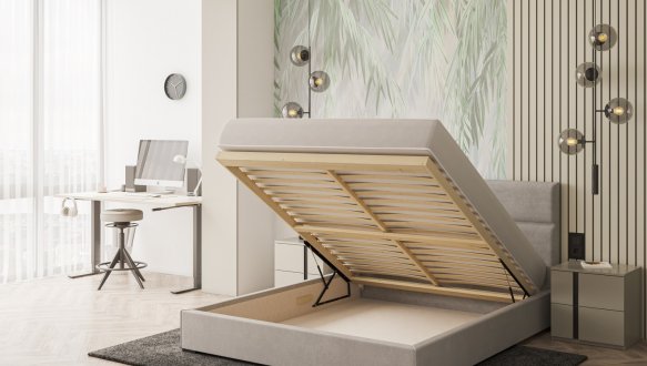 Ліжко м'яке двоспальне Шик Галичина Лайт 0