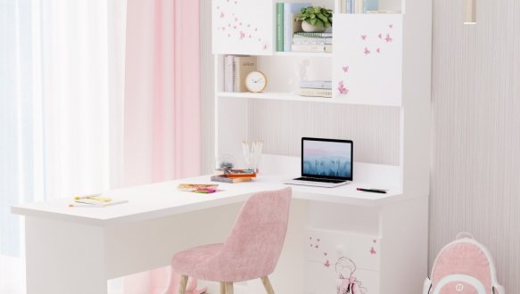 Стол угловой с надстройкой 4