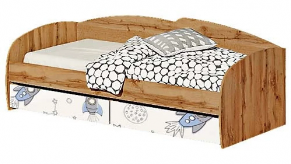 Кровать К-117 фотопечать Оксфорд