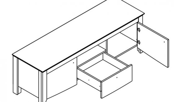 Тумба RTV2D1S Карина 0
