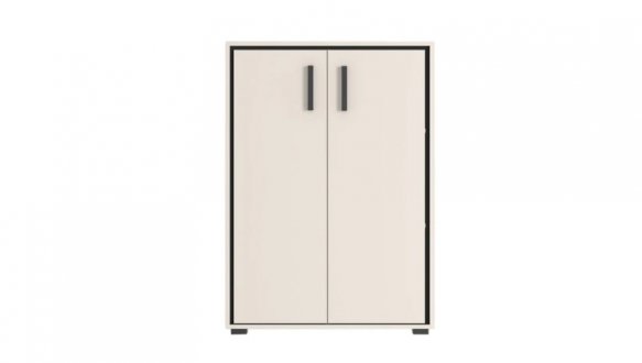 Тумба KOM2D Прайм Кашемир / Черный