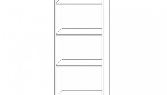 Стелаж 600/1920 2Д Джек 0