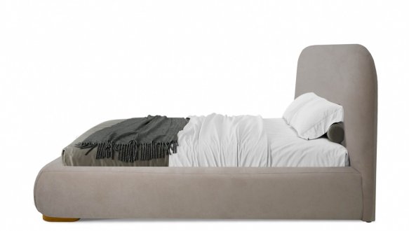 Ліжко м'яке двоспальне Шик Галичина Річі без тумб 2