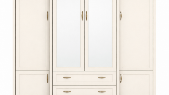 Спальня Sonata new/Соната нью Гербор №1 с шкафом 6D2S и тумбами 0