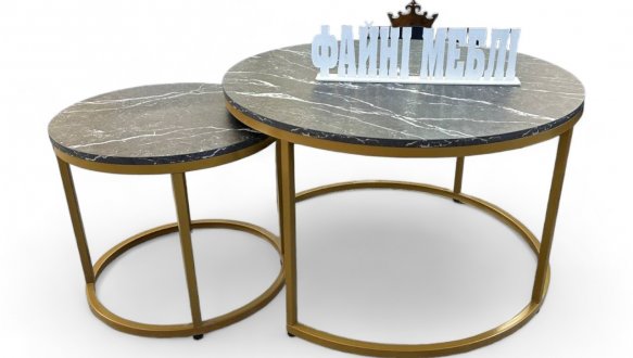 Двойной журнальный столик DION 3