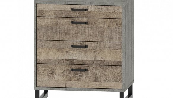 Спальня Bari/Бари Сокме №1 с шкафом 3D и комодом 4S 3