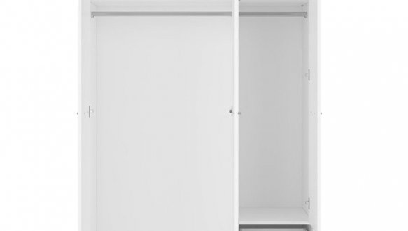 Шафа SZF3D2S BRW Poland Nepo Plus 3 дверна білий 120 см 28