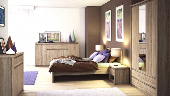 Модульная спальня Norton/Нортон VMV Holding Дуб сонома