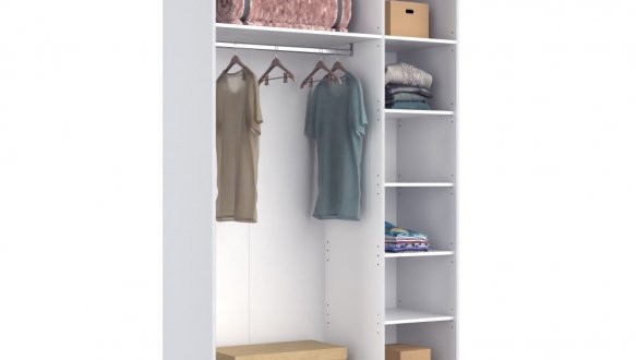 Шкаф 4дв Миромарк Империя 4 дверный белый 184 см 6