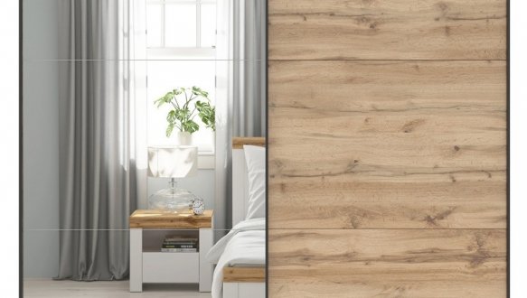 Шафа-купе із дзеркалом SZF/183/M Tetrix 3