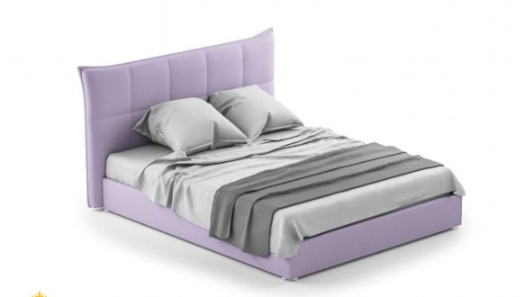 Кровать мягкая двуспальная Шик Галичина Мисти 25