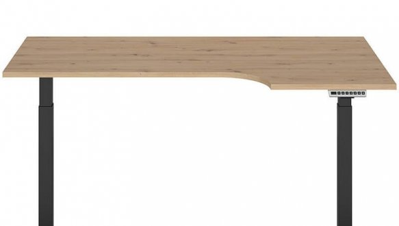 Стол письменный угловой BIU/160/90/B/P Space office 6