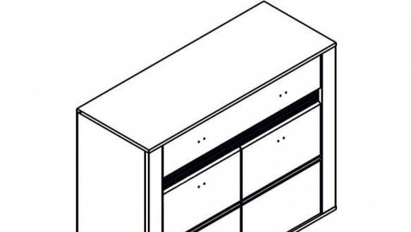 Тумба KOM2D1S Селена 0