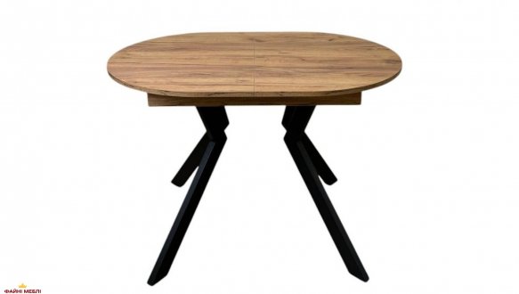 Стіл круглий розкладний MebliRoMax Ronni slide / Ронні Слайд 130 см 11