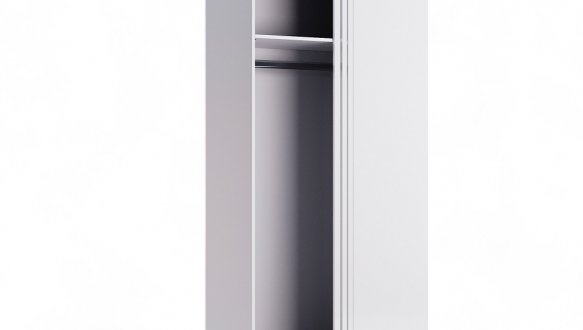 Шкаф Угол 90° Миромарк Фемели 2 дверный белый 100 см 0