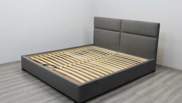 Ліжко м'яке двоспальне Шик Галичина Лайт 3