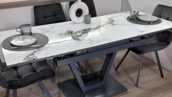 Стіл кухонний розкладний Джем Maxi V / Максі В 110-170 см 30