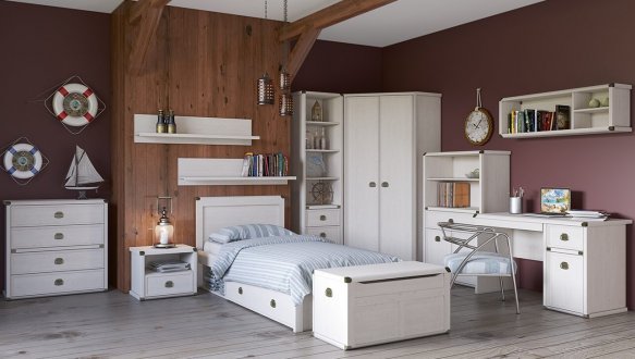 Модульна дитяча Magellan/Магеллан Mebelbos Сосна вінтаж