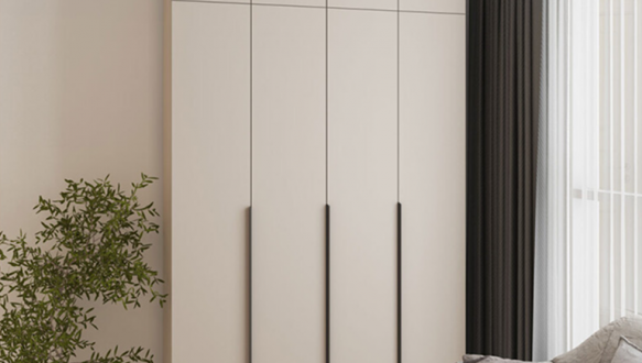 Шкаф Mebelstar Оскар четырехдверный с антресолью Кашемир 160 см