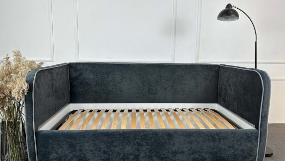 Ліжко дитяче м'яке з підйомним механізмом Елізіум Наталочка 3