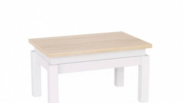 Стол-трансформер B-Fly Art In Head Дуб Сонома / Белый бриллиант 3