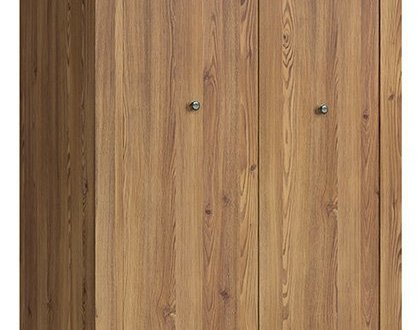 Шкаф SZF2D1S BRW Poland Bergen 2 дверный модрина 102 см 0