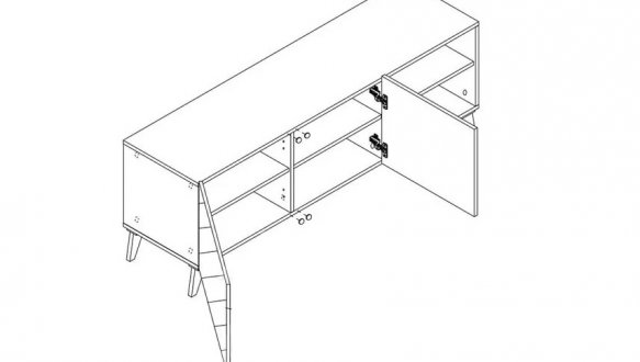 Тумба ТВ Холли 1.5 6