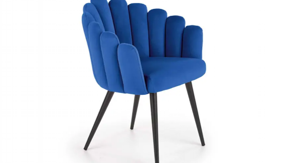 Стілець K-410 темно-синій