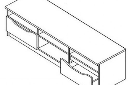 Тумба ТВ RTV2S Смайл 3
