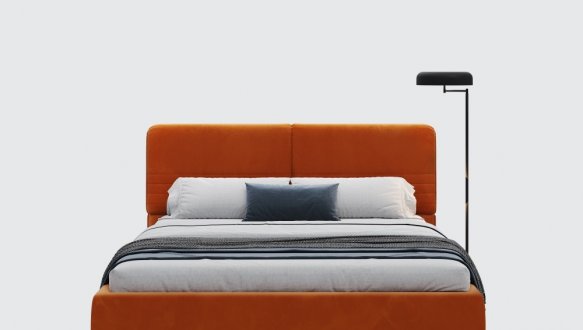 Кровать мягкая двуспальная Woodsoft Catania II / Катанія II 4