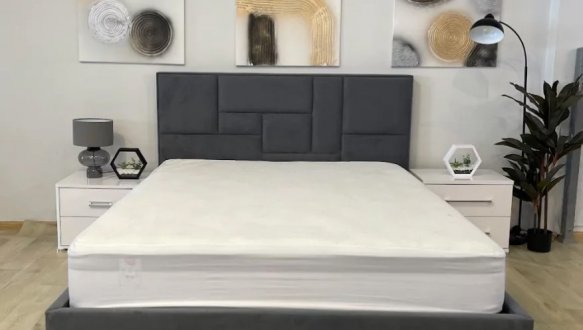 Ліжко м'яке Городок меблі Твіст з підйомним механізмом та нішею для білизни 5