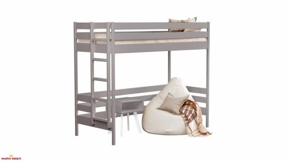 Ліжко двоярусне дитяче Масив бука Естелла Лаос 8