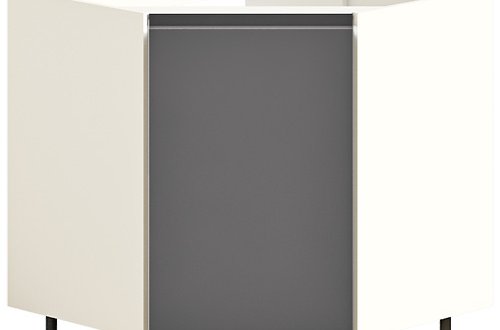 Тумба-мийка нижня Н90х90.82.1Д кутова Альфа-ручка