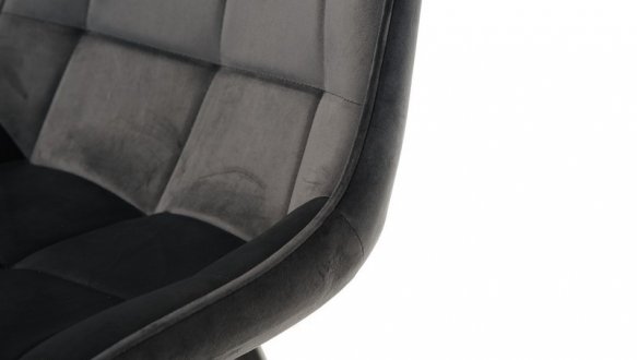 Стілець N-45 сірий велюр 8