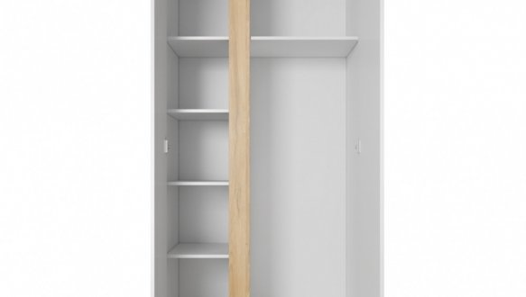 Шафа Perfect Home 2D/96 Arco 2 дверна білий 97 см 1