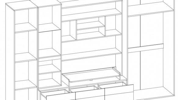 Стінка Гламур 0