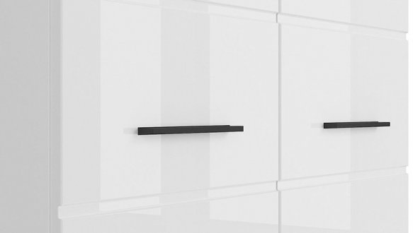 Шкаф SZF2D/20/10 BRW Poland Fever 2 дверный белый 100 см 7