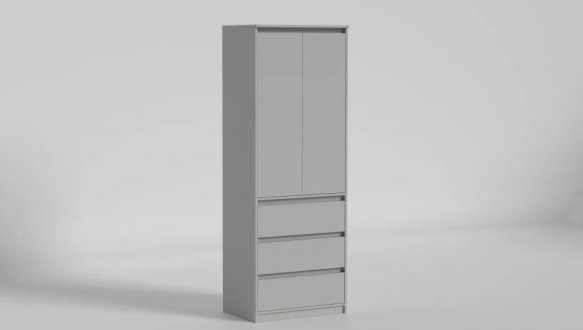 Шафа розпашна №2 Matroluxe Bellini / Белліні 2 дверна з 3 шухлядами 80 см