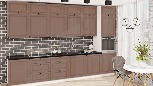 Модульная кухня Атланта глянец 12