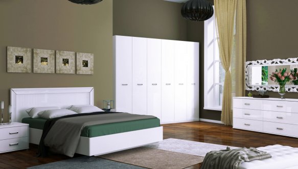 Модульная спальня Bella/Белла Миромарк