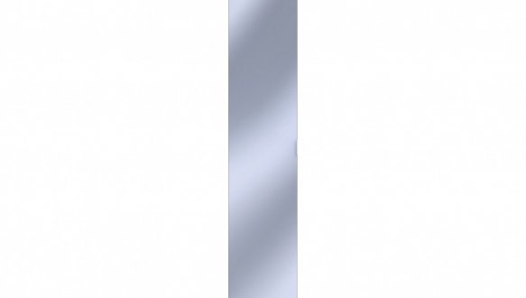 Шкаф Дорос Гелар однодверный с зеркалом Дуб Сонома 39 см 0